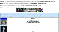 Desktop Screenshot of johnlennonday.com